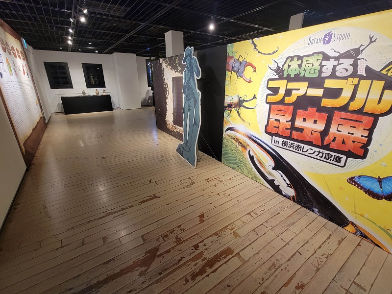 会場内｜体感するファーブル昆虫展 in 横浜赤レンガ倉庫